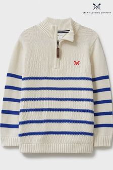 Crew Clothing Company Navy Blue Cotton Classic Jumper