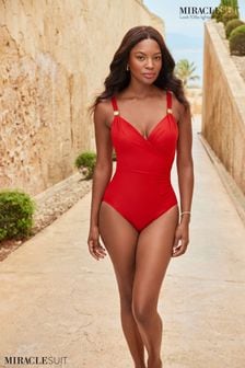 Miraclesuit Tummy Control Siren Underwired Plunge Swimsuit
