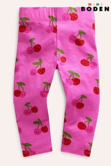 Boden Pink Fun Cropped Leggings (B86702) | Kč515 - Kč595