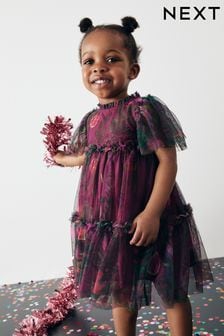 Little girl purple dress online