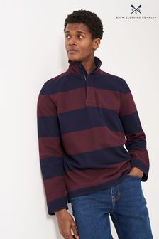 Blau - Crew Clothing Company Padstow Piquée-Sweatshirt (B86792) | 106 €