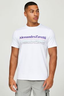 Alessandro Zavetti Merisini White T-Shirt