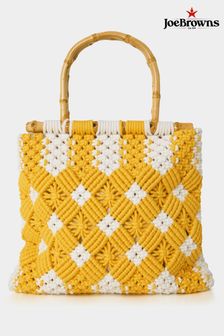 Joe Browns Yellow Summer Macrame Tote Bag (B87475) | $103