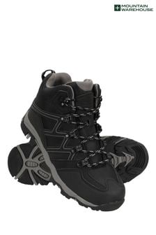 Mountain Warehouse Black Oscar Kids Walking Boots (B87505) | $59