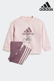 adidas Pink/Purple Disney Minnie and Daisy Joggers (B87570) | €63