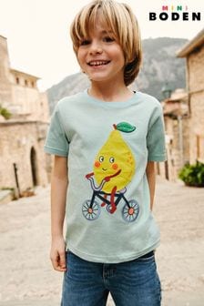 Boden Green Lemon Logo T-Shirt (B87577) | NT$880 - NT$980