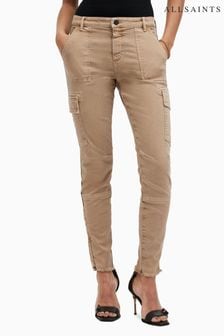 AllSaints Brown Duran Skinny Cargo Jeans (B88029) | €171