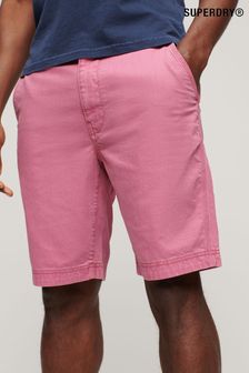 Superdry Pink Officer Chino Shorts (B88066) | SGD 87