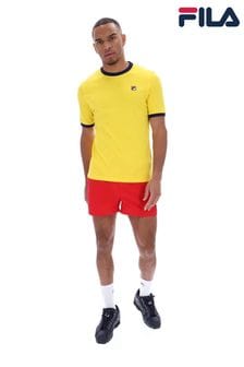 Fila Yellow Marconi Essential Ringer T-Shirt (B88136) | SGD 48