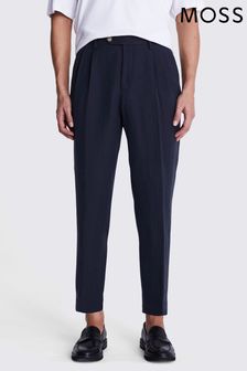 MOSS Grey Charcoal Carrot Trousers
