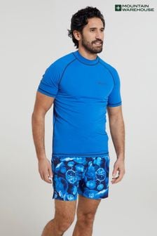 Mountain Warehouse Blue Mens UV Rash Vest (B88402) | $45