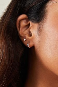 Accessorize Sterling Silver-plated Stud And Hoop Earrings 3-pack (B88442) | 25 €