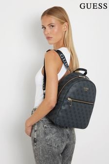 Črna/siva - Guess Vicky Zip Backpack (B88794) | €143