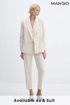 Mango Double-Breasted Suit Blazer (B88886) | €102