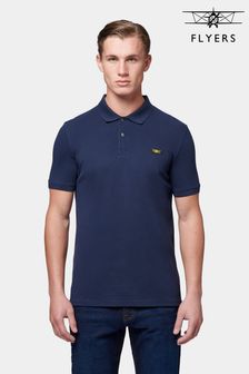 أزرق - قميص بولو كلاسيكي رجالي من Flyers (B89033) | 148 ر.ق