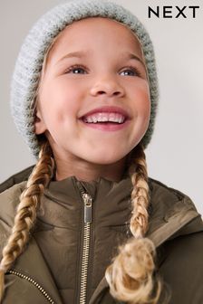 Grey Chunky Rib Beanie Hat (1-16yrs) (B89178) | kr68 - kr129