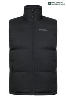 Mountain Warehouse Black Mens Rock Padded Gilet (B89426) | $69