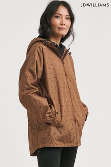 JD Williams Print Brown Raincoat (B89622) | €50