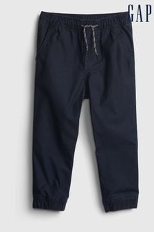 Modra - Gap hlače za prosti čas z žepi in elastičnim pasom za vsak dan (B89970) | €17