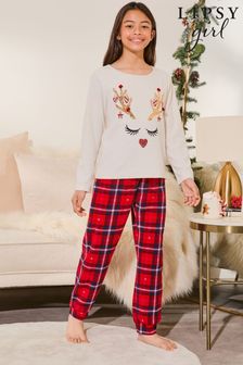 Girls Pyjamas Lipsy Cream Long Set Next Oman