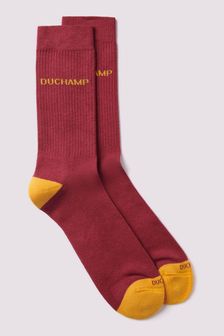 Duchamp Mens Heel Toe Ribbed Sports Socks 2 Pack (B90153) | Kč795