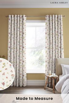 Laura Ashley Ochre Yellow Megan Made to Measure Curtains