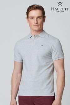 Hackett London Men Grey SS Polo Shirt (B90644) | 542 SAR