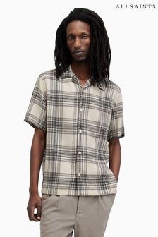 AllSaints White Padres Short Sleeve Shirt (B90991) | €152