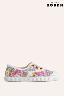 Boden Pink Laceless Canvas Pull-Ons Shoes (B91054) | €35 - €39