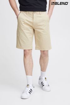 Crema - Pantalones cortos chinos elásticos de Blend (B91122) | 42 €
