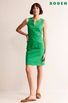 Boden Green Helena Chino Short Dress (B91155) | €110