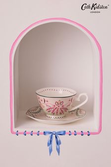 Cath Kidston Friendship Gardens Teacup And Saucer Set Of 2 (B91325) | €44
