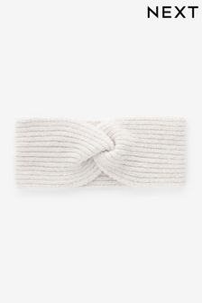 Cream/Gold Knitted Headband (B91332) | €7.50