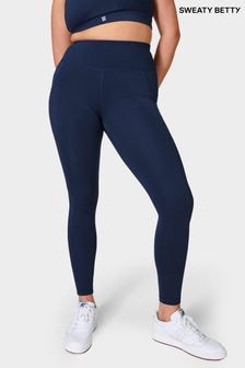 Sweaty Betty Blue Full Length All Day Leggings (B91579) | $120