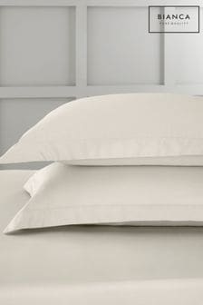 Bianca 400 Tc 100% Cotton Sateen Oxford Pair Pillowcases (B91602) | 20 €