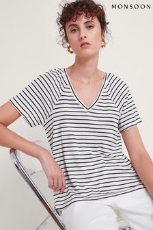 Monsoon Saskia Stripe T-shirt (B91675) | 20 ر.ع