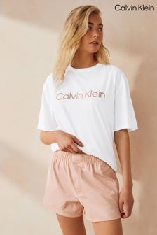 Calvin Klein Sloga White Shorts Set