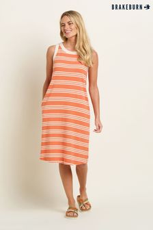 Brakeburn Pink Ava Stripe Sleeveless Dress (B91901) | OMR21