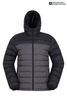 Mountain Warehouse Grey Mens Seasons Padded Jacket (B92030) | kr831