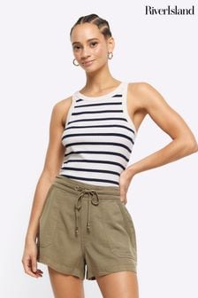 River Island Casual Relaxed Lyocell rövidnadrágok (B92136) | 13 580 Ft