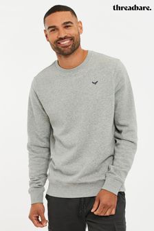 Grau - Threadbare Sweatshirt mit Rundhalsausschnitt (B92145) | 31 €