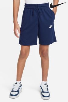 Nike Navy Club Jersey Shorts (B92211) | kr363