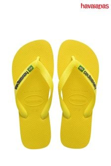 Havaianas Brasil Logo Neon Sandals (B92232) | €37