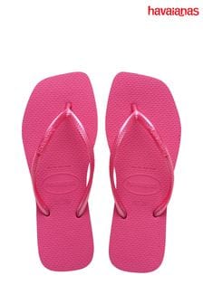 Havaianas Pink Square Sandals (B92379) | $48