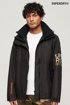 Superdry Black Hooded Yachter SD Windbreaker Jacket (B92633) | $171