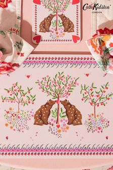 Cath Kidston Pink Oh My Heart Cork Back Placemats (B92705) | €32