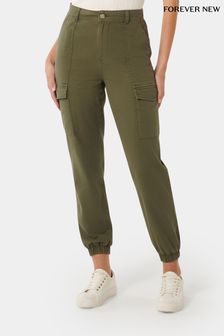 Forever New Green Jamie Cuffed Cargo Joggers (B92890) | €71
