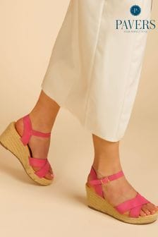 Pavers Pink Pavers Lightweight Platform Espadrilles (B93121) | $60