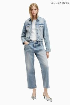 AllSaints Blue Ida Cropped Jeans (B93385) | 7,381 UAH