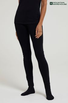 Mountain Warehouse Black Womens Merino Thermal Trousers (B93399) | LEI 286
